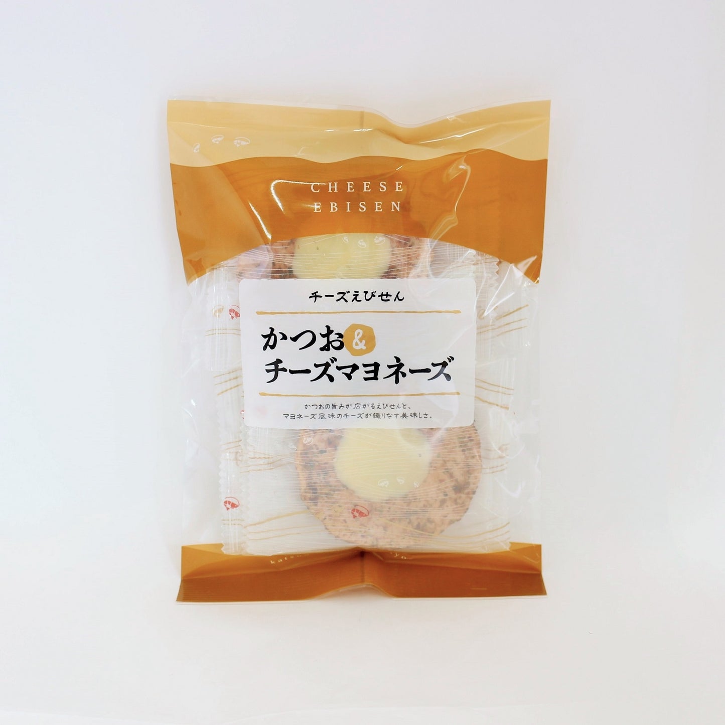 チーズ海老せんべい「かつお＆チーズマヨネーズ」
