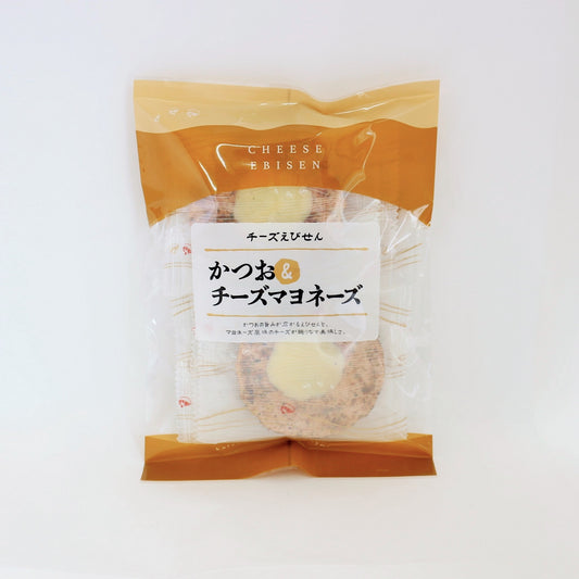 チーズ海老せんべい「かつお＆チーズマヨネーズ」